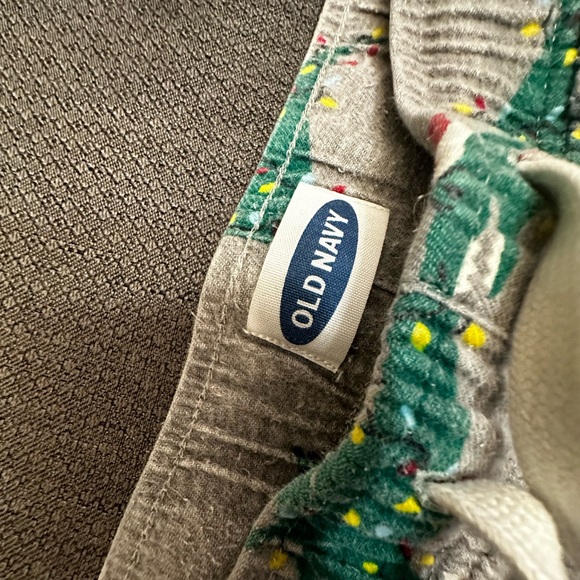 Old Navy Santa T-Rex pajama joggers. Mens small - Picture 2 of 2